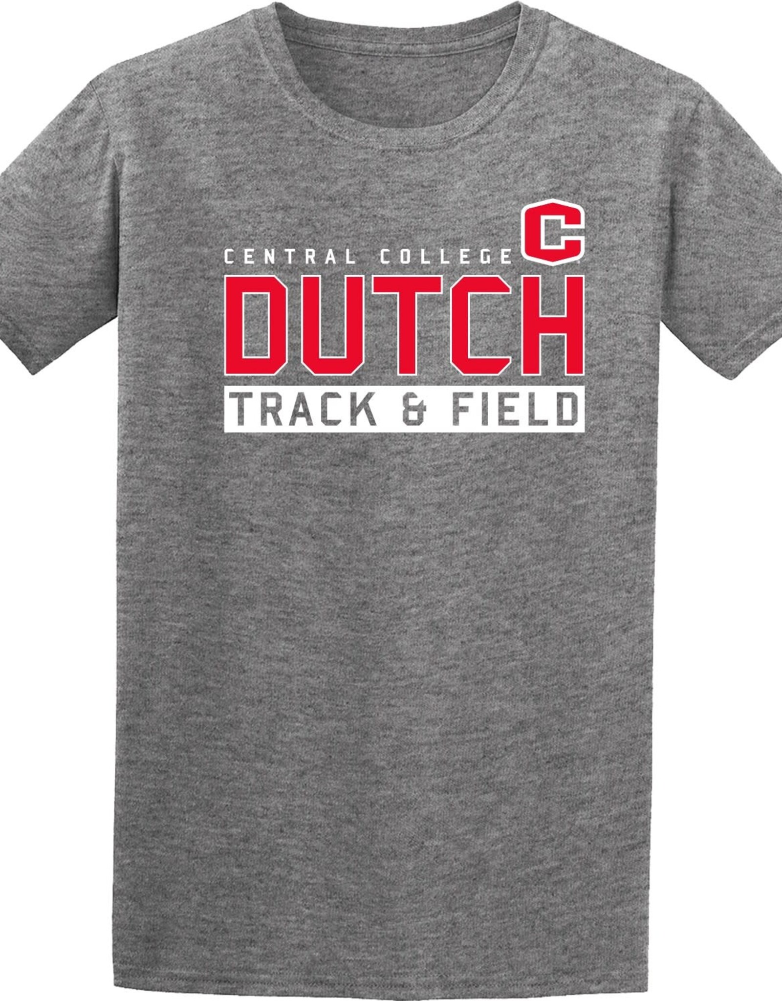 College House College House Sport Tee Track and Field Graphite Heather