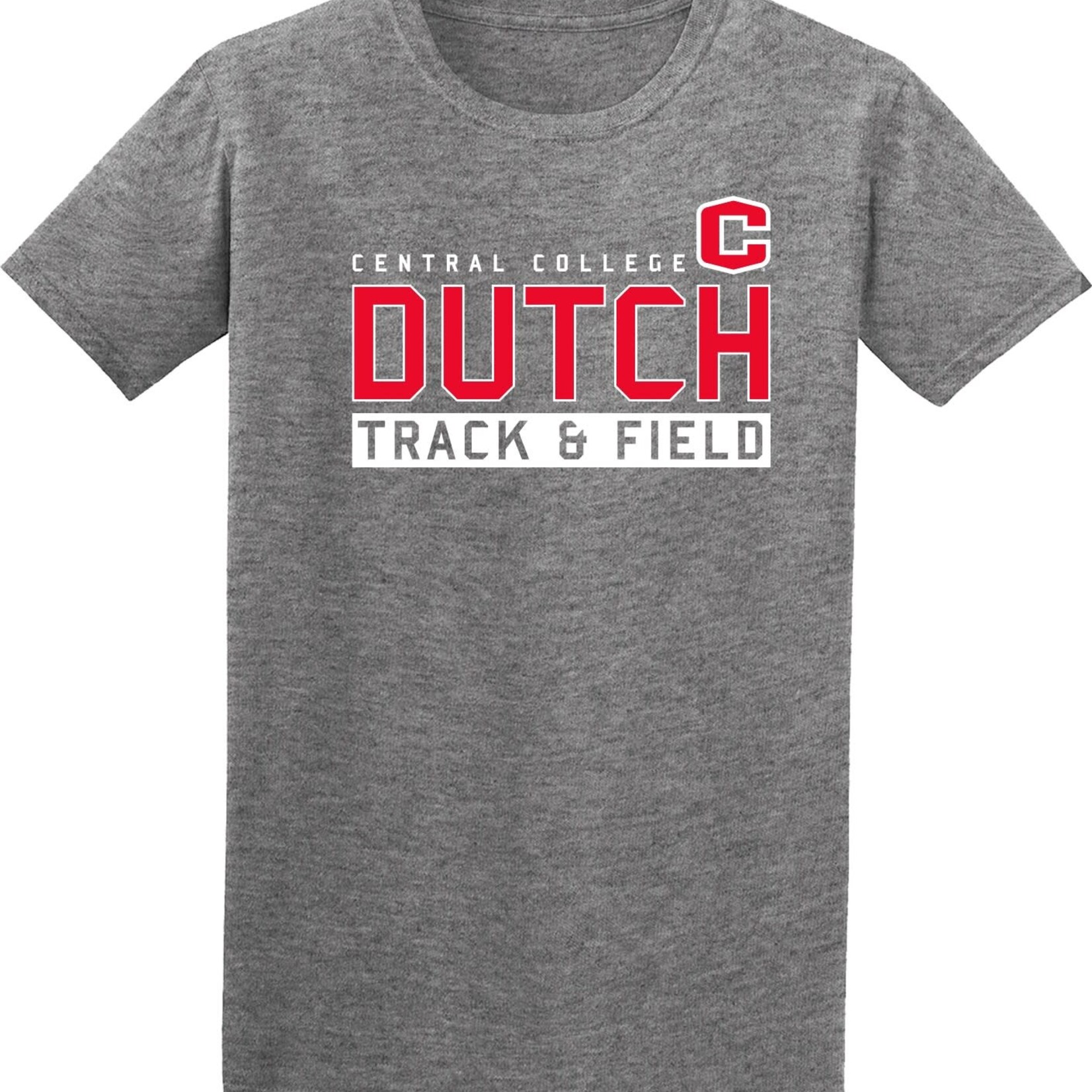 College House College House Sport Tee Track and Field Graphite Heather