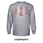 CI SPORT CI Sport Hollow Dutch Pattern LS Tee Graphite Heather