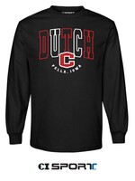 CI SPORT CI Sport Hollow Dutch Pattern LS Tee Black