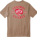 College House Carhartt Flag Back Pocket Tee Tan