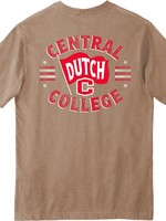 College House Carhartt Flag Back Pocket Tee Tan