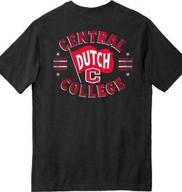 College House Carhartt Flag Back Pocket Tee Black