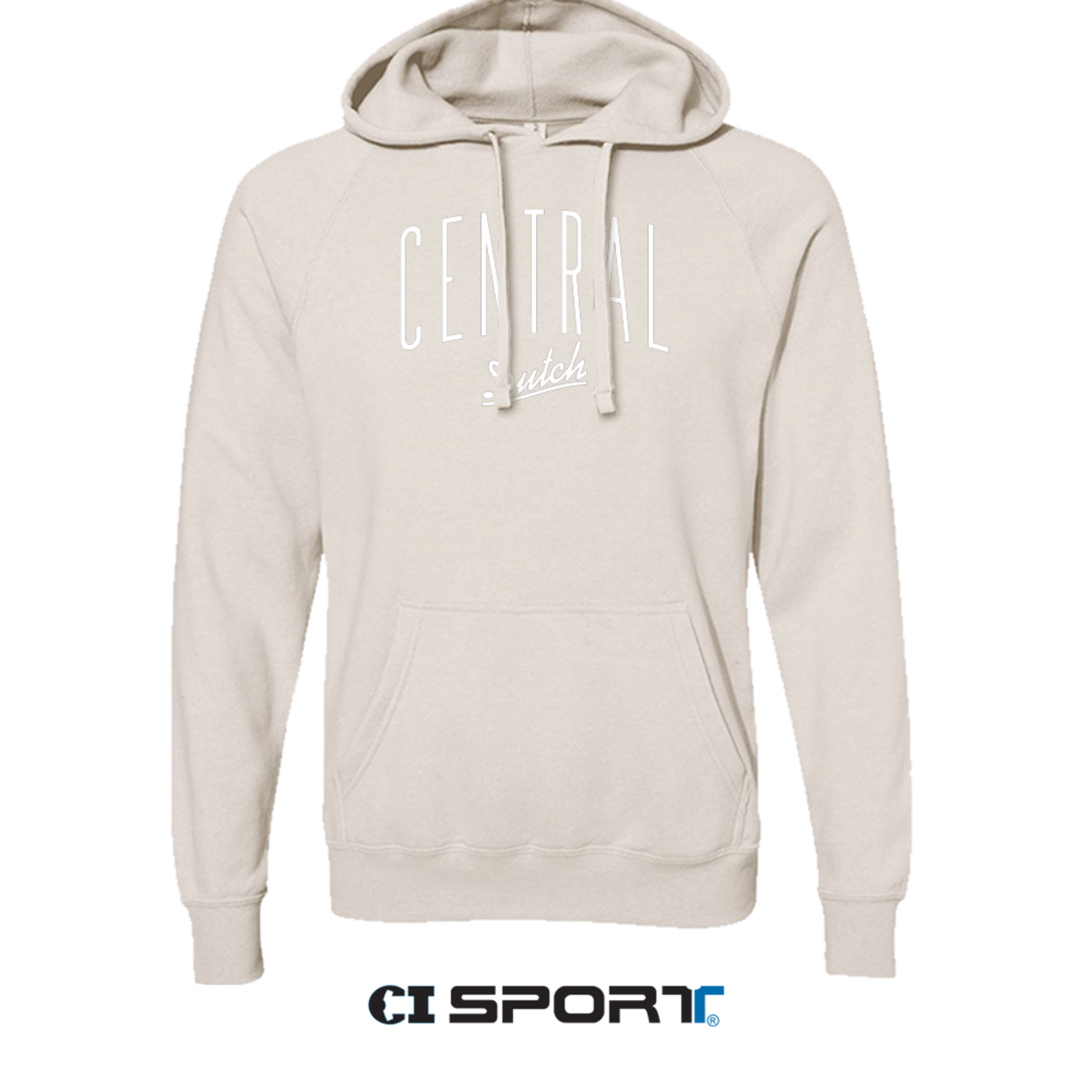 CI SPORT CI Sport Tonal Central Dutch Raglan Hood Stone Heather