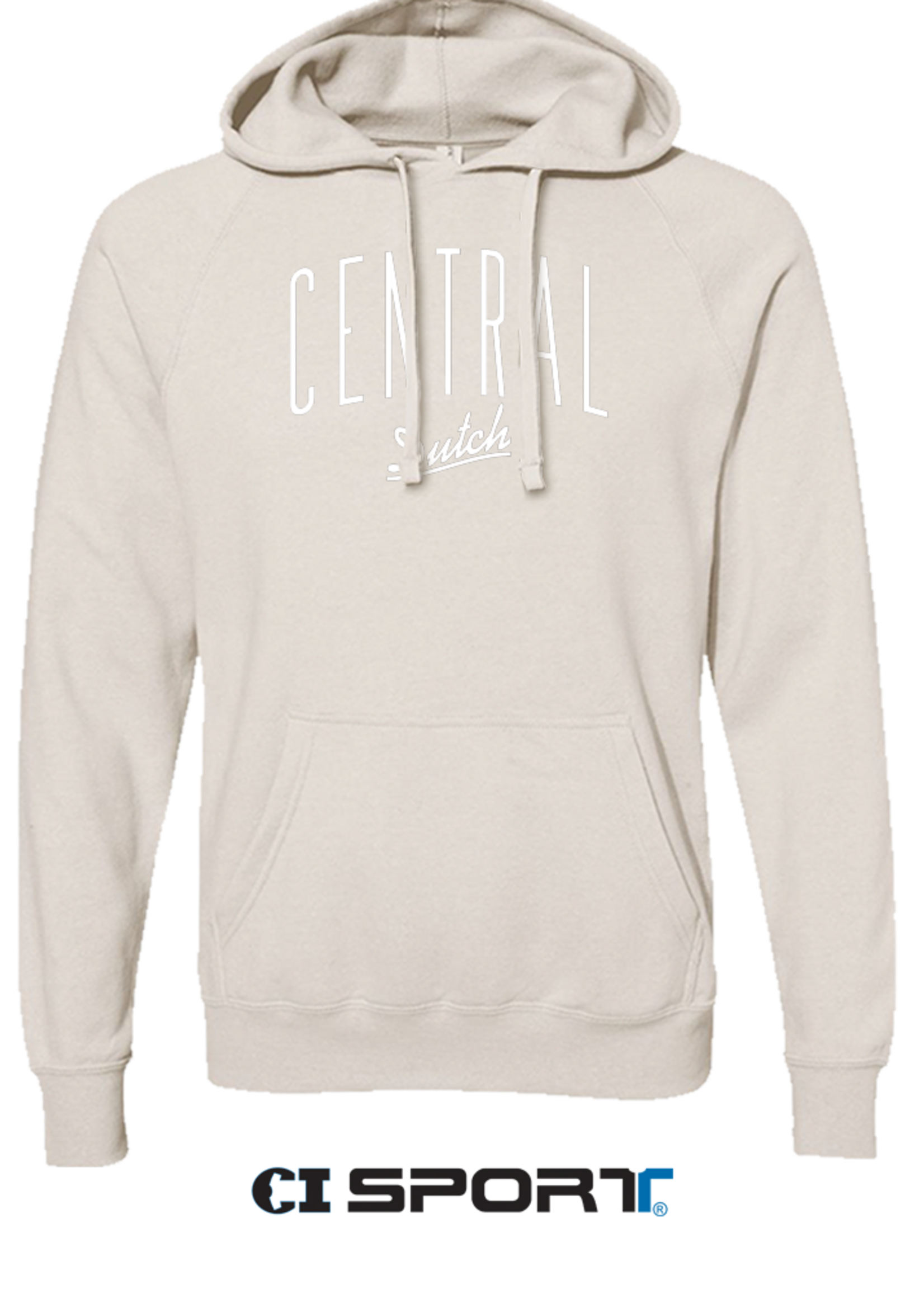CI SPORT CI Sport Tonal Central Dutch Raglan Hood Stone Heather