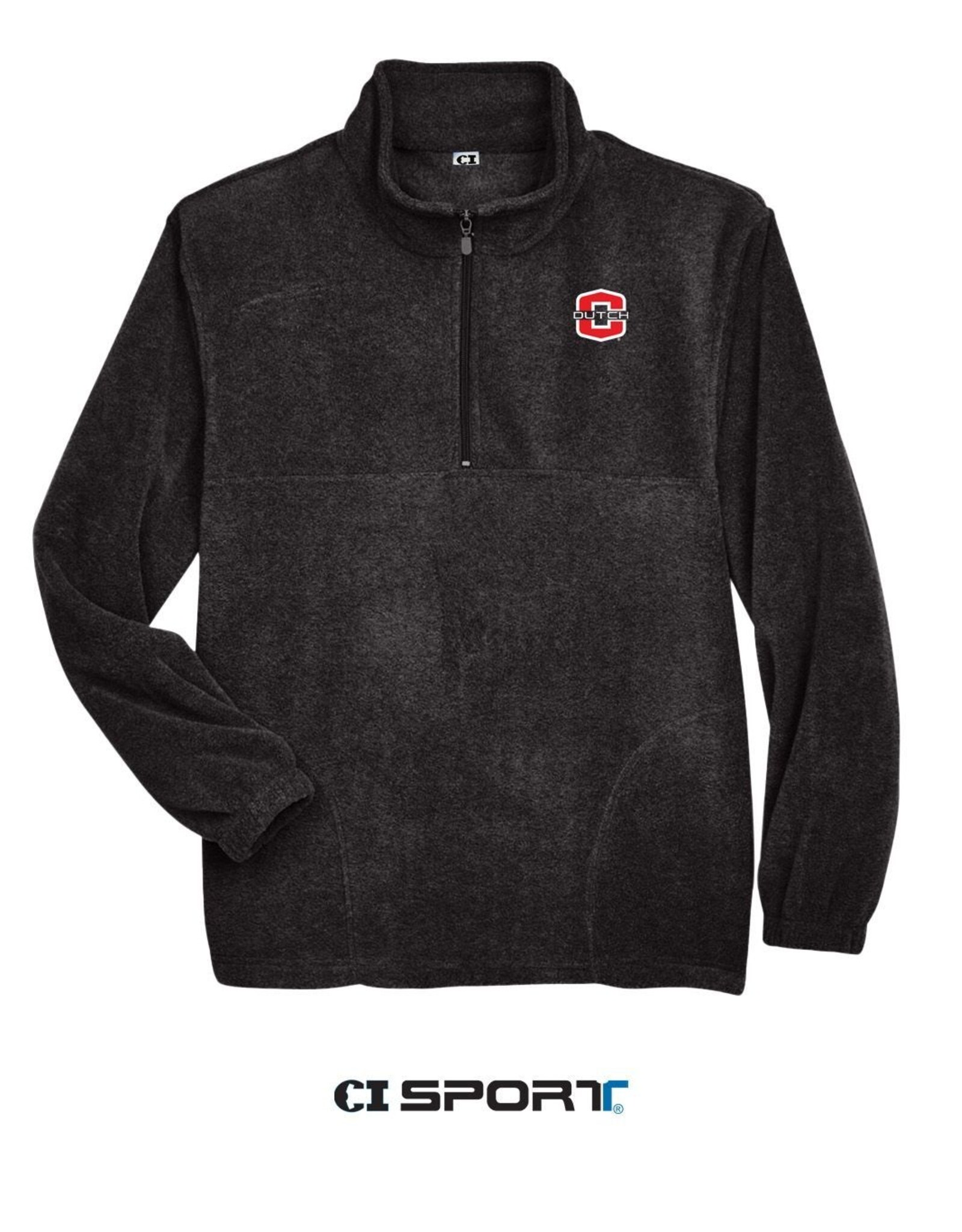 CI SPORT CI Sport Fleece Pullover 1/4 Zip Black