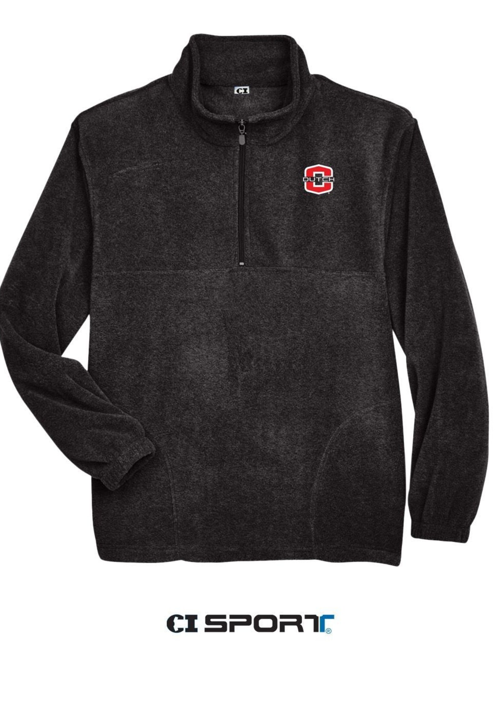 CI SPORT CI Sport Fleece Pullover 1/4 Zip Black
