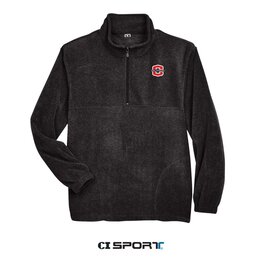 CI SPORT CI Sport Fleece Pullover 1/4 Zip Black