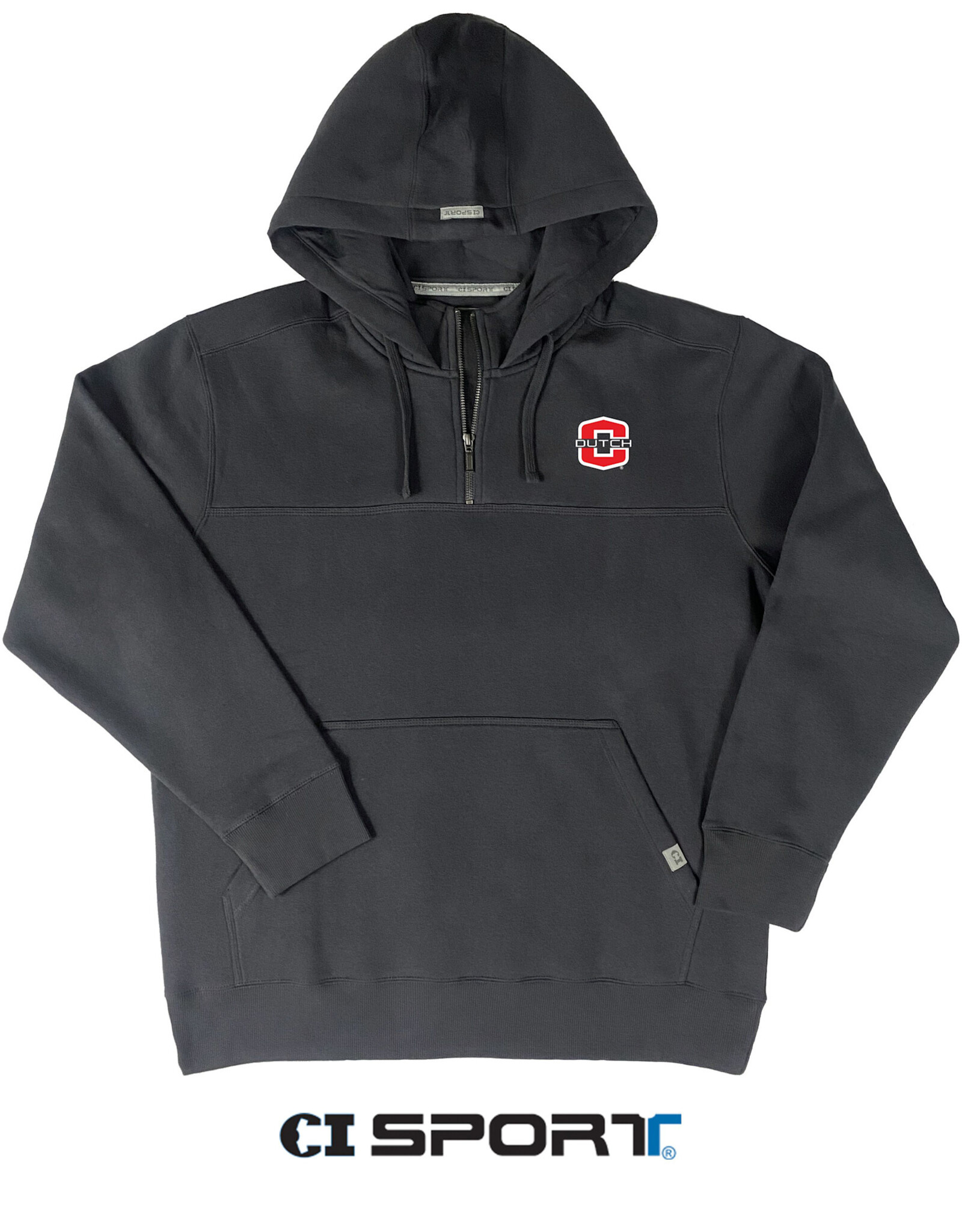 CI SPORT CI Sport 1/4 Zip Hood Slate