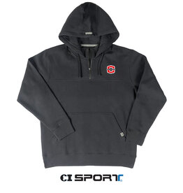 CI SPORT CI Sport 1/4 Zip Hood Slate