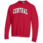 CHAMPION Champion Central Powerblend Fleece Crew Red