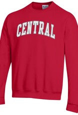 CHAMPION Champion Central Powerblend Fleece Crew Red