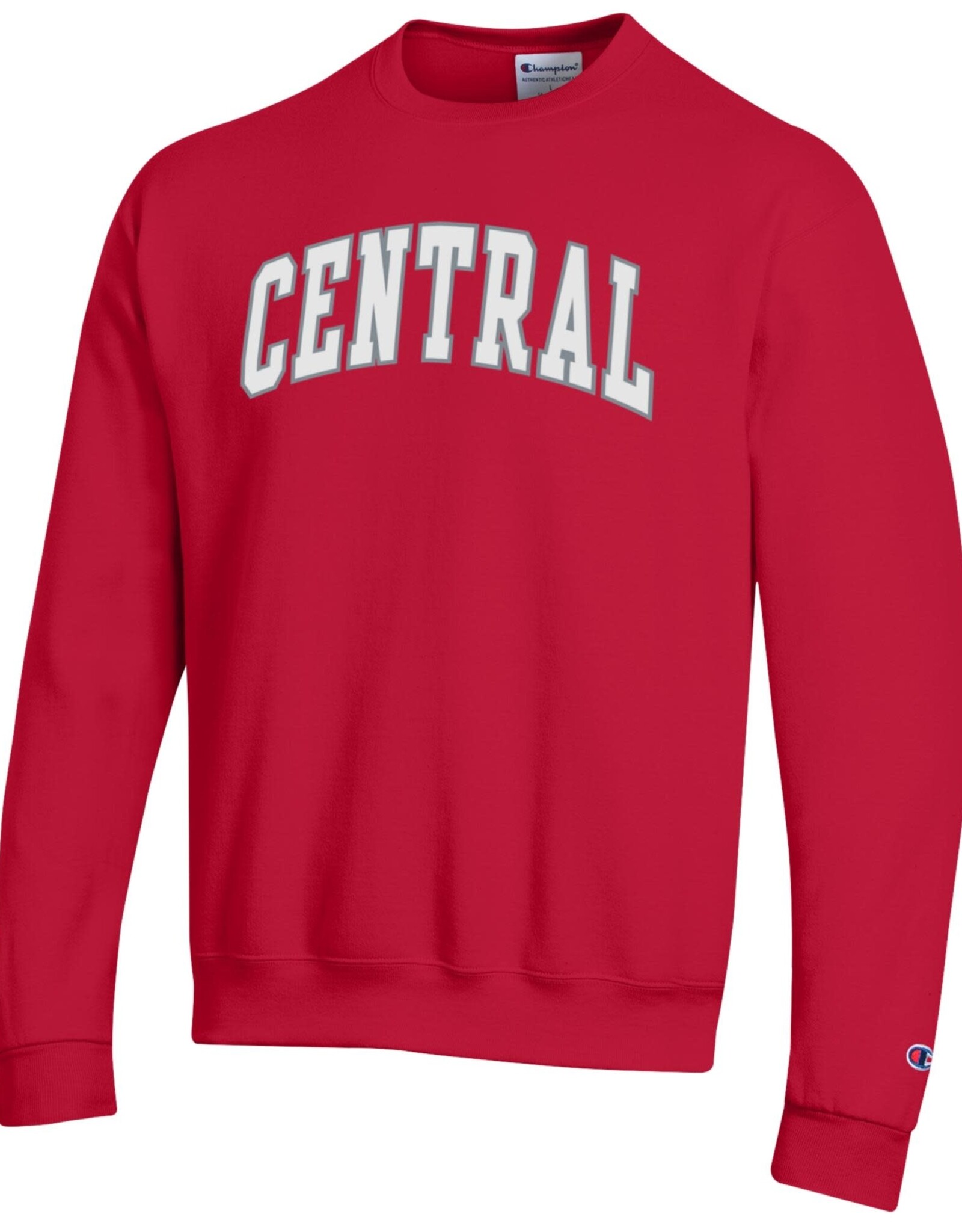 CHAMPION Champion Central Powerblend Fleece Crew Red