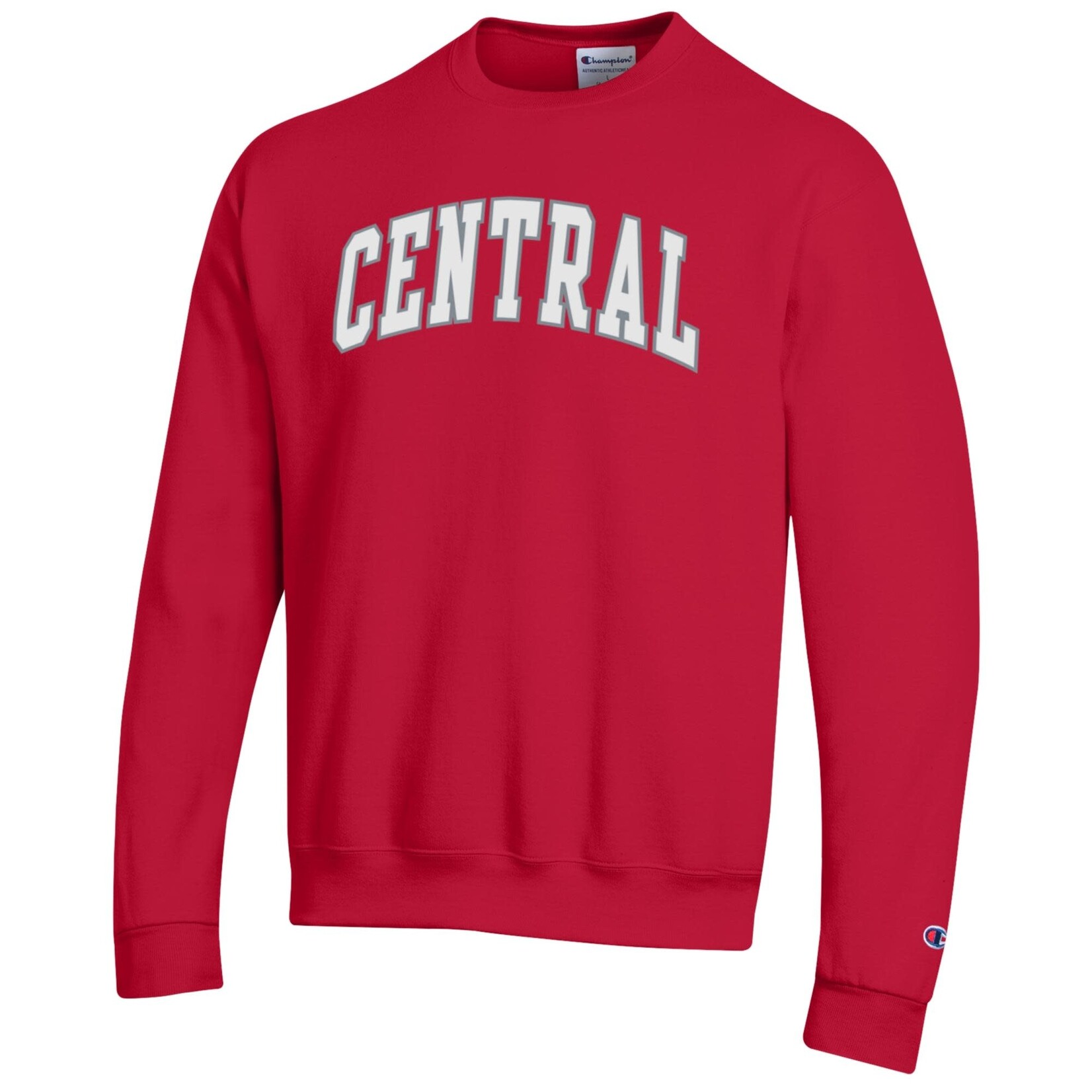 CHAMPION Champion Central Powerblend Fleece Crew Red
