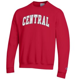 CHAMPION Champion Central Powerblend Fleece Crew Red
