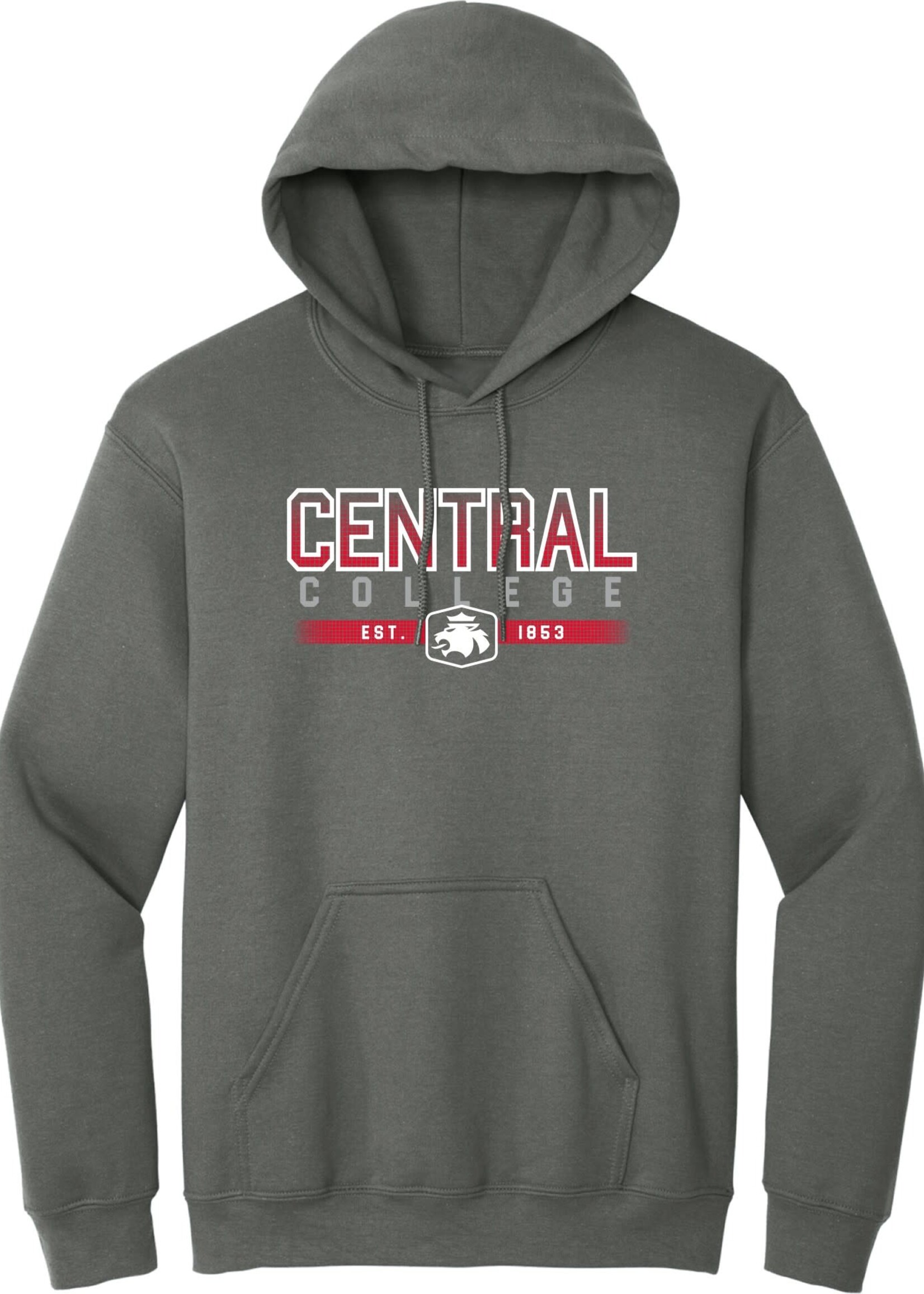 College House College House Central Ombre Lion Hood Charcoal