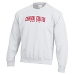 Gear Gear Big Cotton Puff Embroidery Central College Crew White