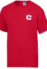 Comfort Wash Gear Comfort Wash Campus Map Tee Red