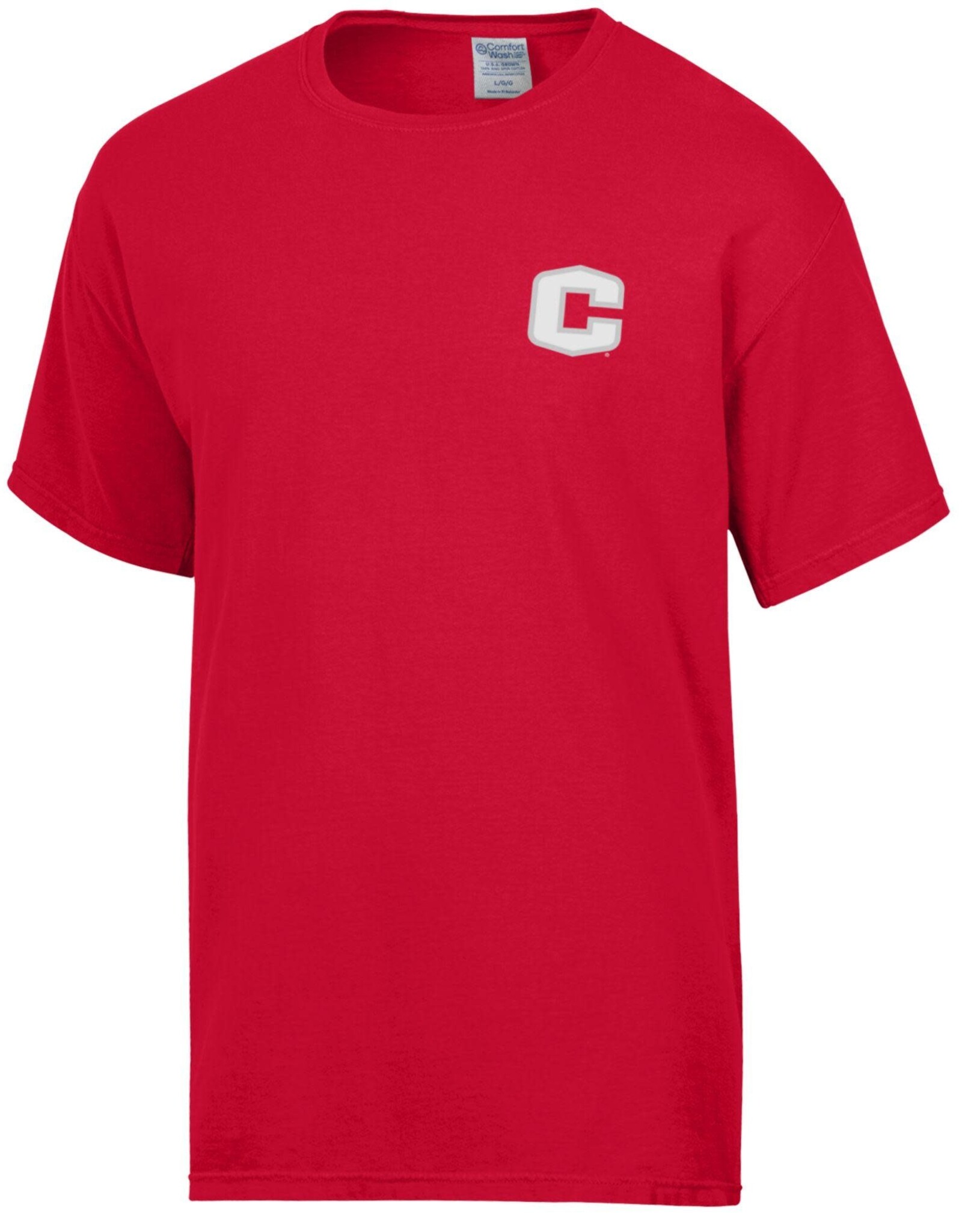 Comfort Wash Gear Comfort Wash Campus Map Tee Red