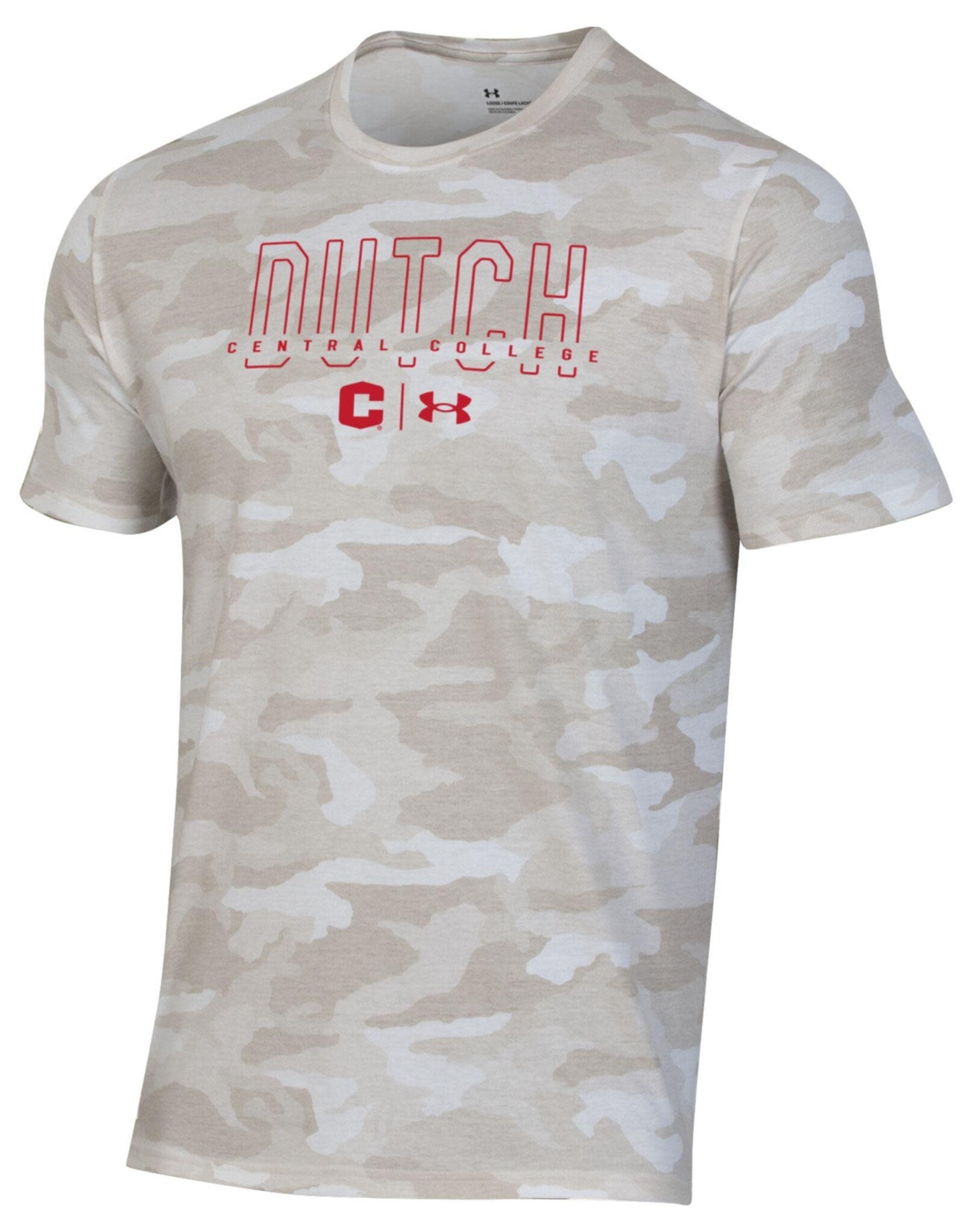 Under Armour UA Camo Performance Cotton Tee White