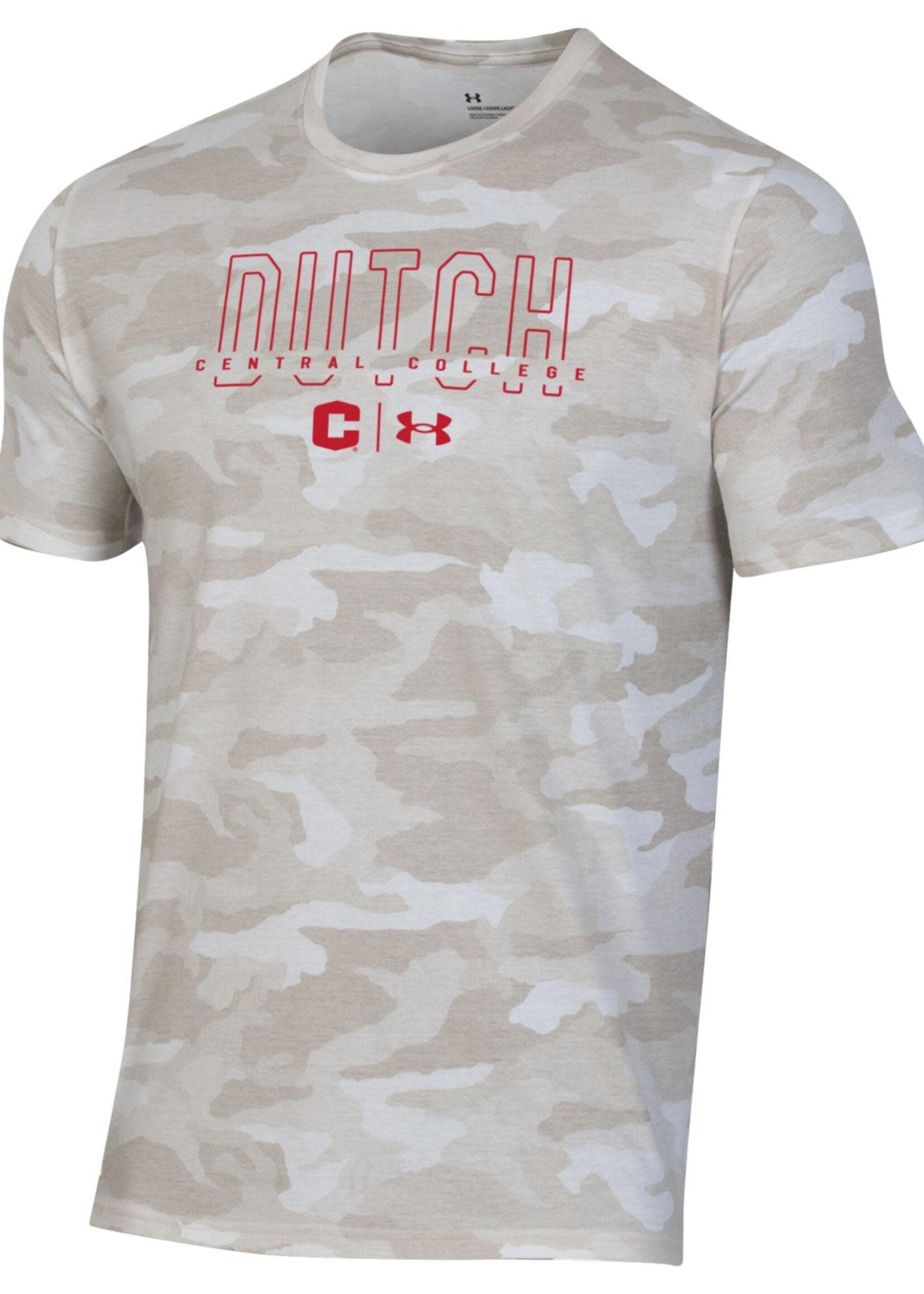 Under Armour UA Camo Performance Cotton Tee White