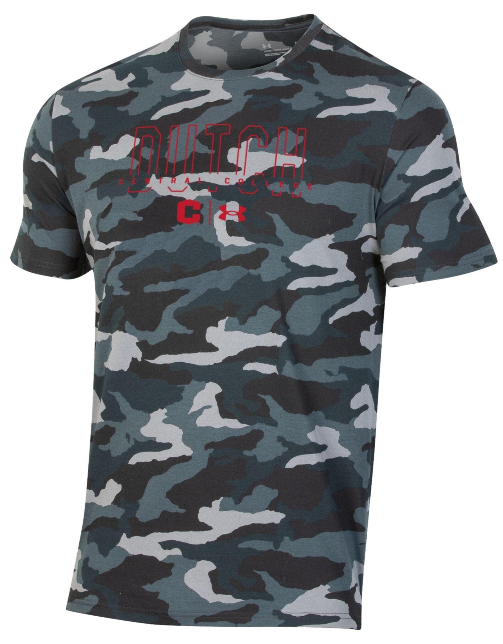 Under Armour UA Camo Performance Cotton Tee Black