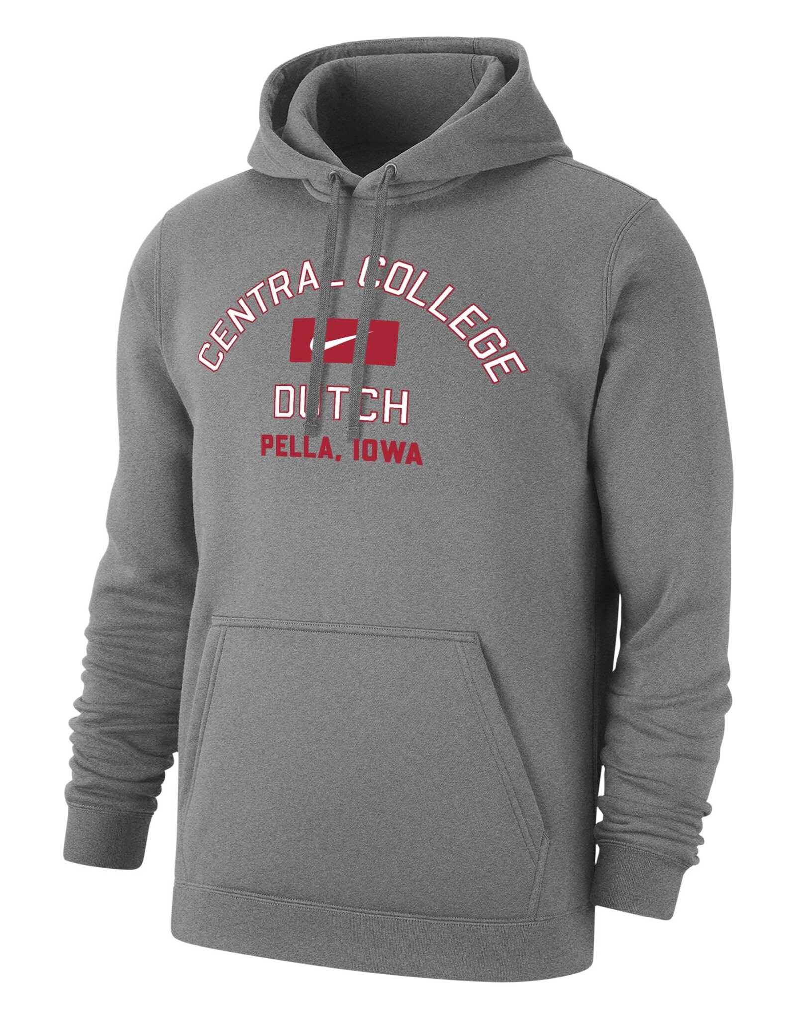 Nike Nike Swoosh Block Hood Heather Gray