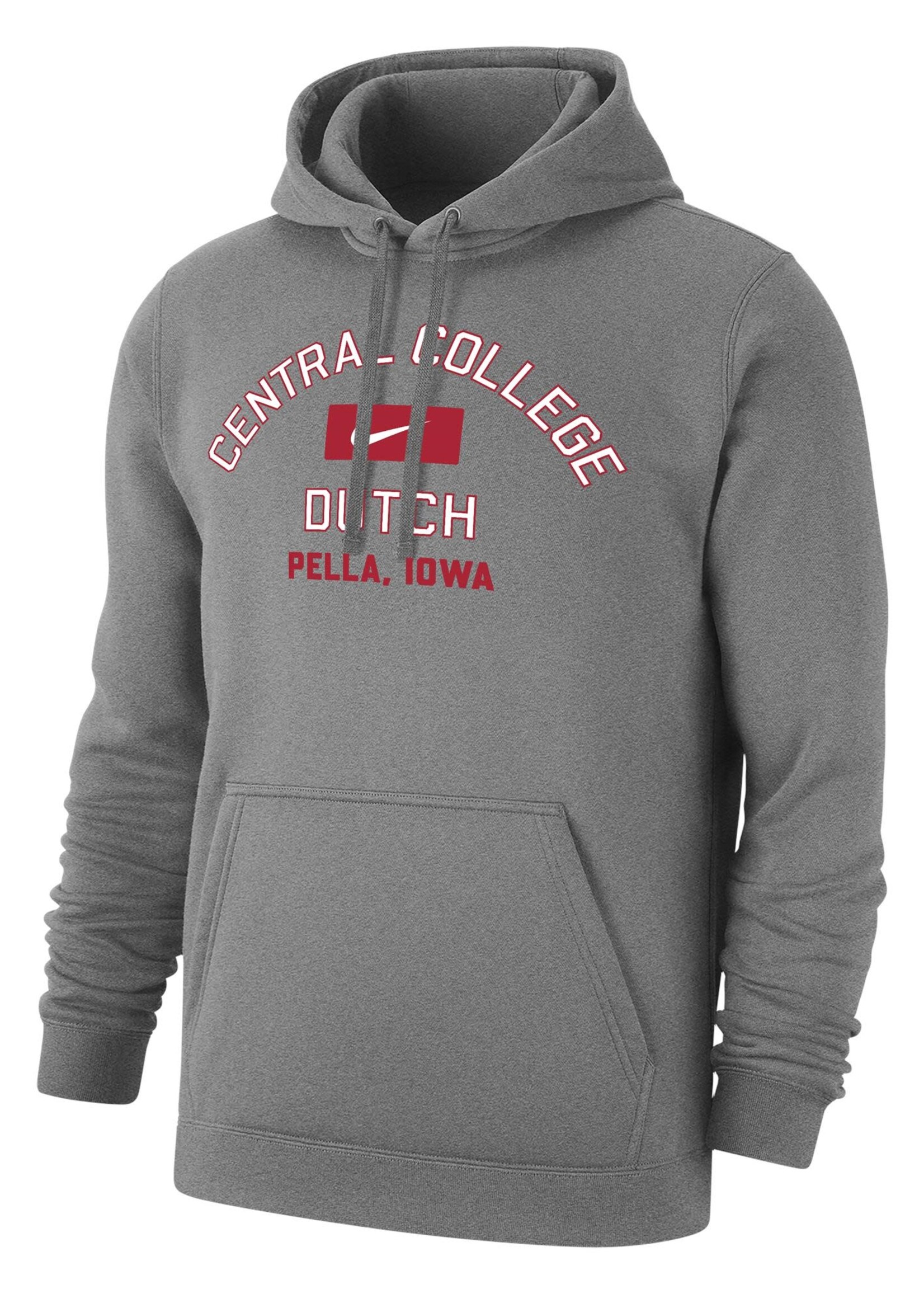 Nike Nike Swoosh Block Hood Heather Gray