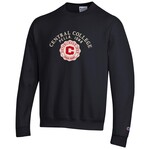 CHAMPION Champion C Circle Laurel Fleece Crew Black
