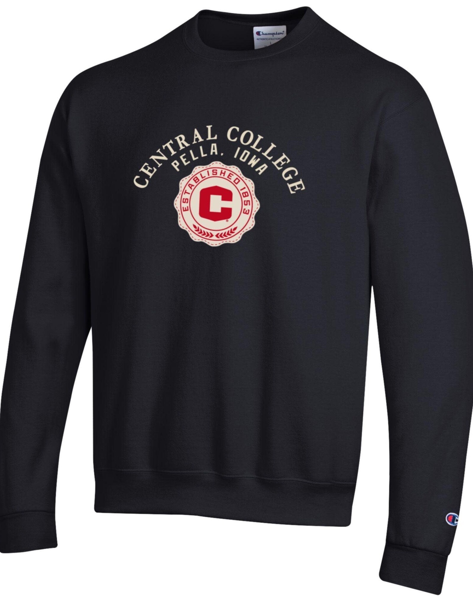 CHAMPION Champion C Circle Laurel Fleece Crew Black