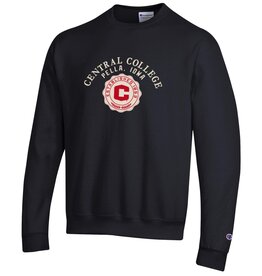CHAMPION Champion C Circle Laurel Fleece Crew Black