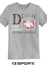 CI SPORT CI Sport Big Dutch Lion Triblend Tee Gray