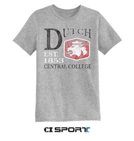 CI SPORT CI Sport Big Dutch Lion Triblend Tee Gray