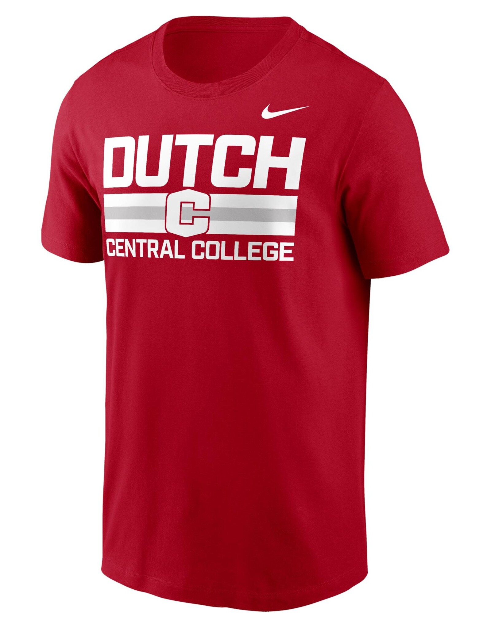 Nike Nike Cotton Dutch Stripes C Tee Red