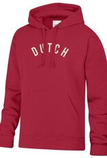 Gear Gear Embroidered Dutch Arch Hood Red