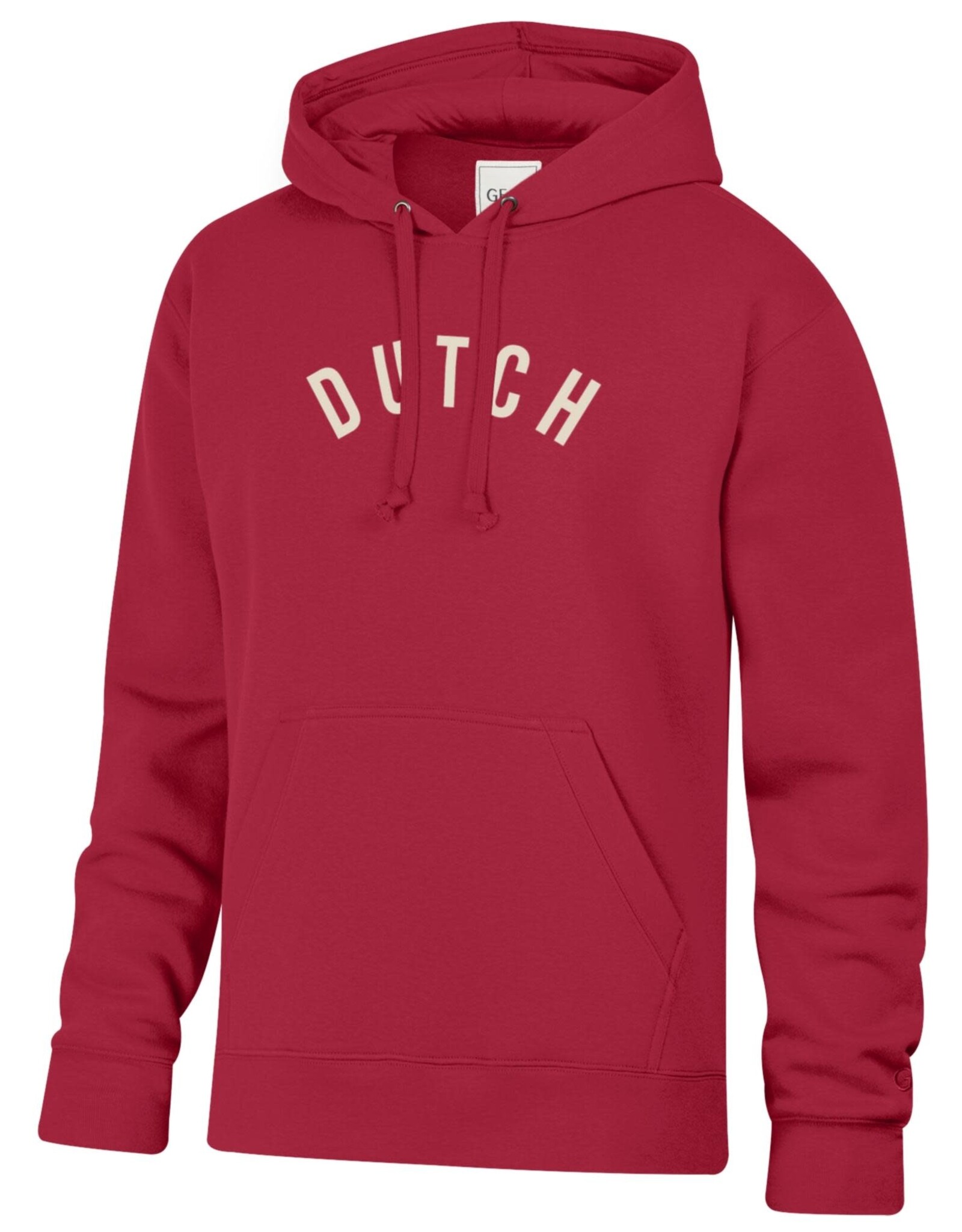 Gear Gear Embroidered Dutch Arch Hood Red