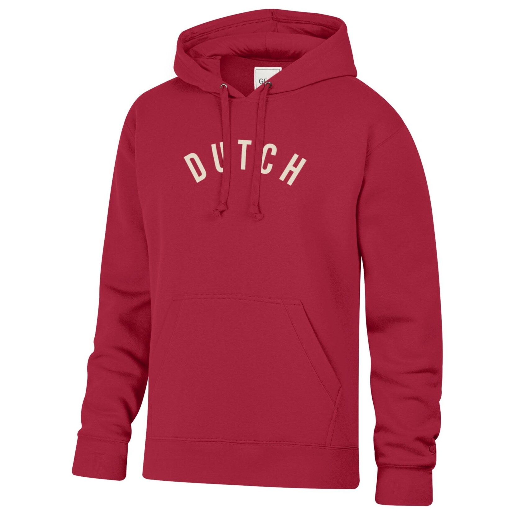 Gear Gear Embroidered Dutch Arch Hood Red