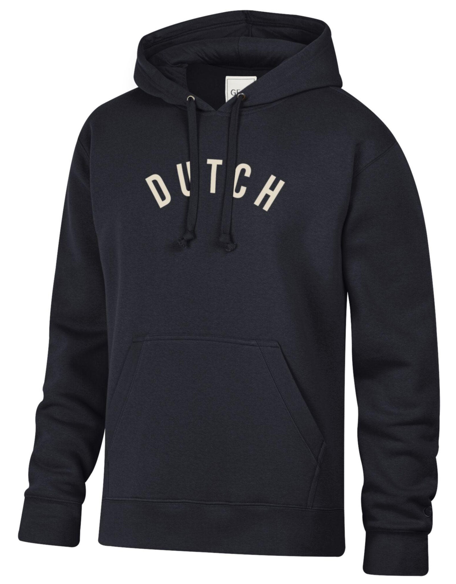 Gear Gear Embroidered Dutch Arch Hood Black