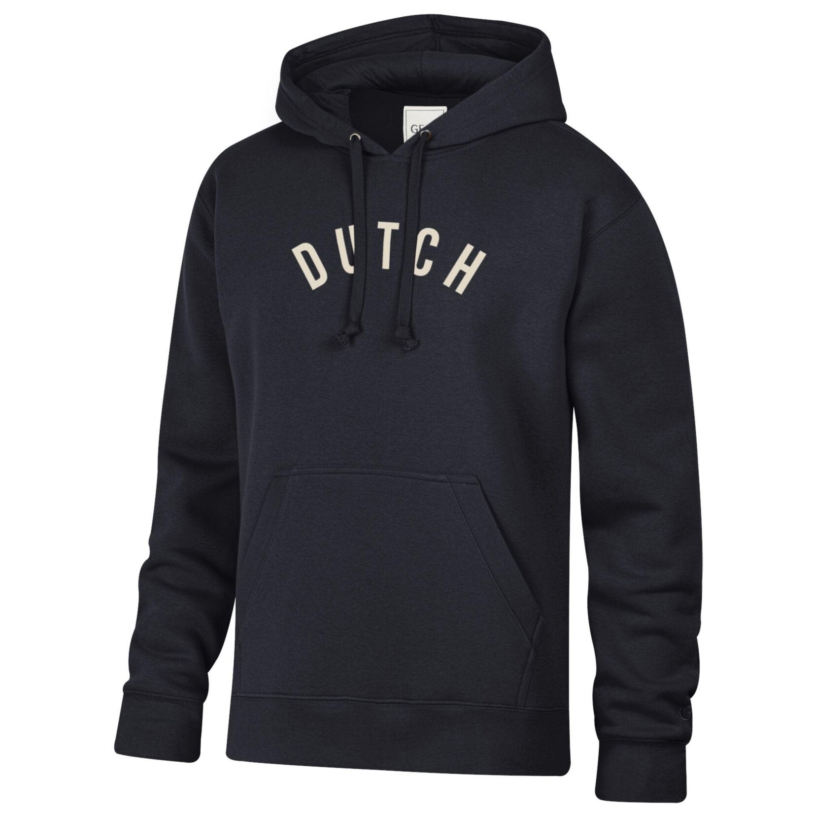 Gear Gear Embroidered Dutch Arch Hood Black