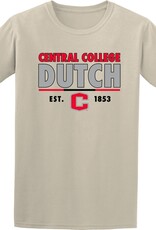College House College House Central Dutch Line Tee Tan