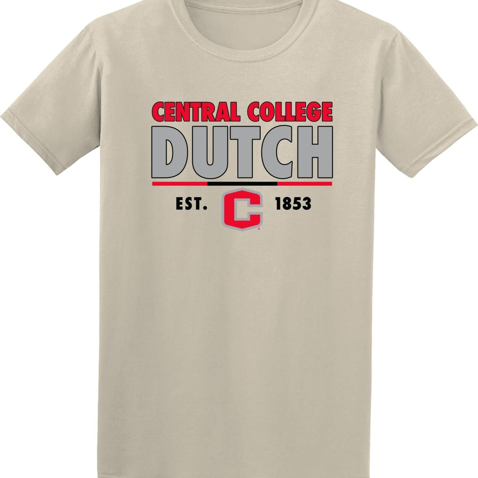 College House College House Central Dutch Line Tee Tan