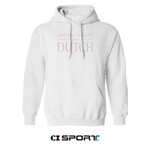 CI SPORT CI Sport Central College 1853 Dutch Embroidered Hood White