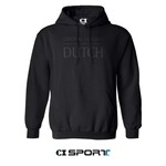CI SPORT CI Sport Central College 1853 Dutch Embroidered Hood Black