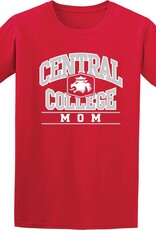 College House CH Mom Tee Red