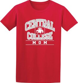 College House CH Mom Tee Red