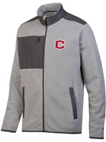 CHAMPION Champion C Logo Full Zip Jacket Gray