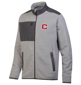 CHAMPION Champion C Logo Full Zip Jacket Gray