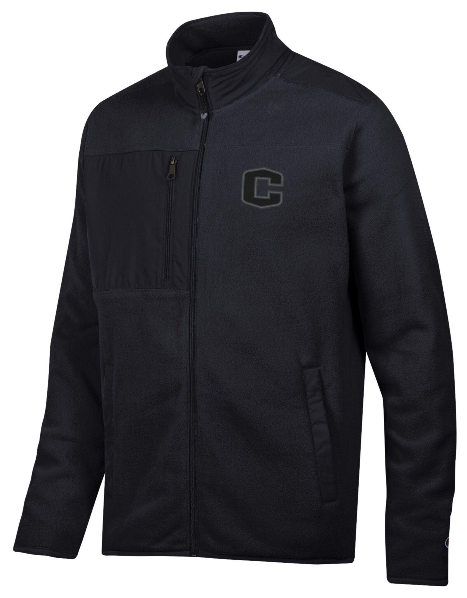 CHAMPION Champion Tonal C Logo Full Zip Jacket Black