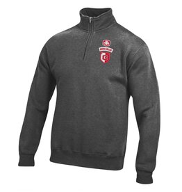 Gear Gear Big Cotton Shield 1/4 Zip Charcoal