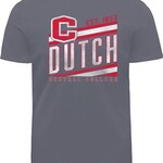 College House College House C Stripe Dutch Tee Gray